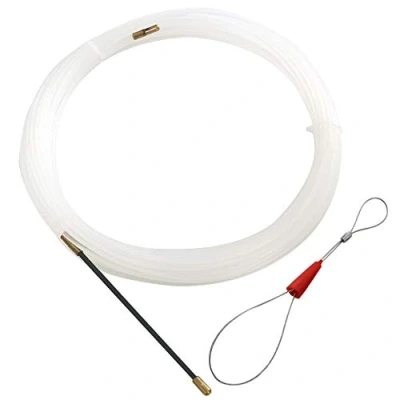 Afbeelding van RUNCCI YUN Kabeltrekhaak, nylon kabel met flexibele geleidingskop en afneembare trekoog L = 15 m