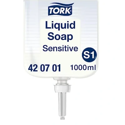 Image de Savon Tork S1 420701 extra doux sans parfum 1000ml