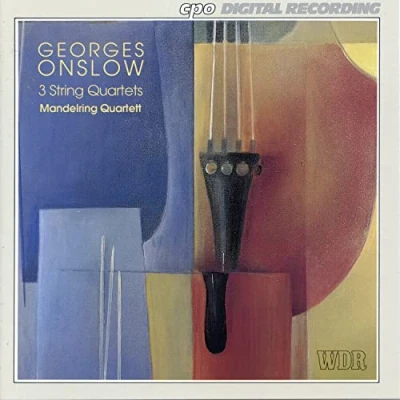 Afbeelding van Onslow: 3 String Quartets / Mandelring Quartett