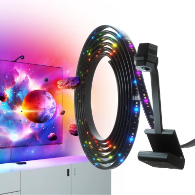 Afbeelding van Nanoleaf 4D TV Screen Mirror + Lightstrips Starter Kit (tot 65 inch)