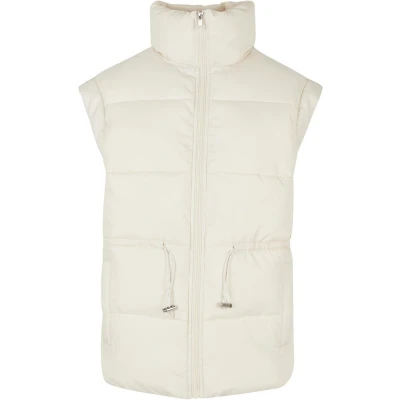 Afbeelding van Urban Classics Bodywarmer, Dames, Maat: Large, Whitesand