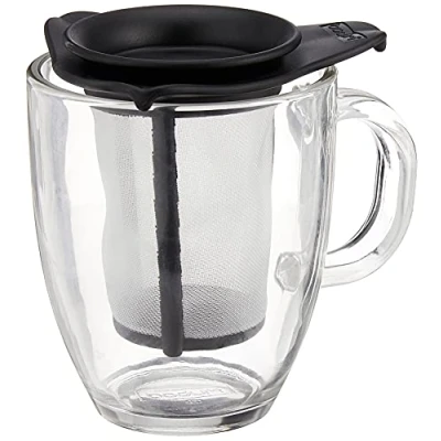 Afbeelding van Bodum Yo Theemok met Filter 0.35l Zwart