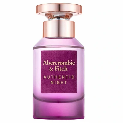 Afbeelding van Abercrombie &amp; Fitch Authentic Night Woman Eau de Parfum 50 ml
