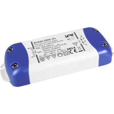 Afbeelding van Self Electronics SLD40 700IL ES LED driver Constante stroomsterkte 38.5 W 700 mA 30 55 V/DC Dimbaar, Montage op ontvlambare oppervlakken,