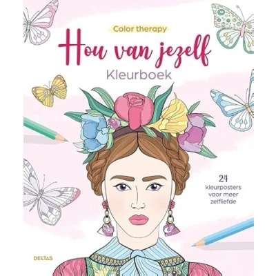 Afbeelding van Color therapy Hou van jezelf Kleurboek