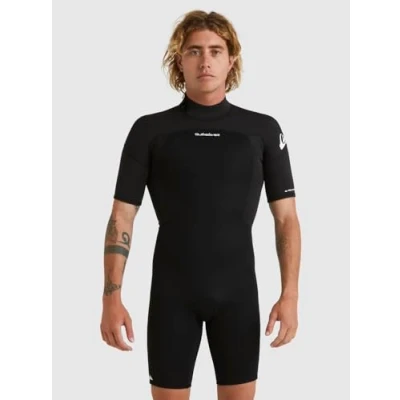 Afbeelding van Quiksilver Prologue Springsuit Wetsuit, Heren, Maat: XS, Black