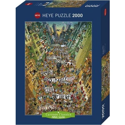Afbeelding van Puzzel Protest, Comic 2000 Heye 29820