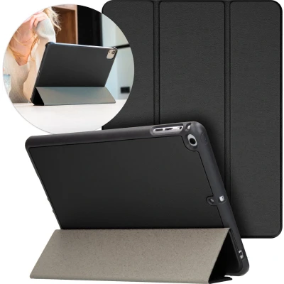 Afbeelding van iMoshion Tablet Hoes Geschikt voor iPad 5e, 6e generatie (2017/2018) Air, Air 2 Trifold Bookcase Zwart