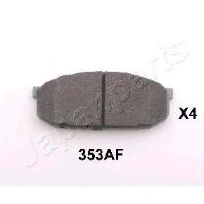 Afbeelding van JAPANPARTS PA 353AF Remblokkenset Vooras MAZDA: FAMILIA 5