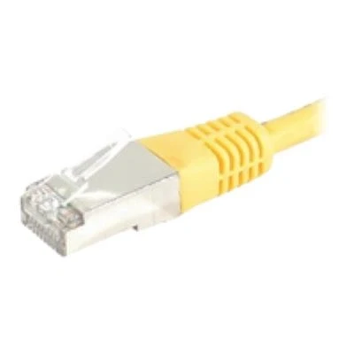 Image de Cordon RJ45 patch SSTP CAT 6 Jaune 15 m