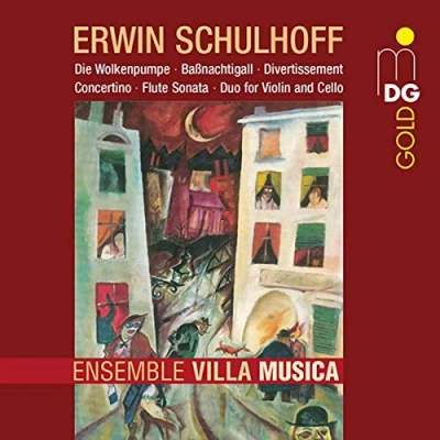 Afbeelding van Ensemble Villa Musica Divertissement/Concertino/Flut (CD)