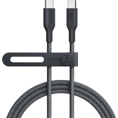 Afbeelding van USB kabel Anker A80F6H11 Zwart/Gris 1,8 m