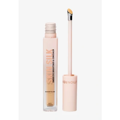 Afbeelding van Makeup Revolution SKIN SILK Radiant Serum Under EYE Brightener Oogverzorging, Maat: 4 ml, Medium yellow
