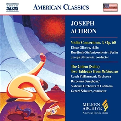Afbeelding van Rundfunk Orchester Berlin,Barcelona Symphony Achron: Violin Concerto No.1/The Golem (CD)