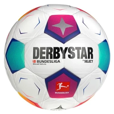 Afbeelding van Derbystar Bundesliga Brillant Replica v23 FIFA Basic Ball 162008C, Unisex, Wit, Bal naar voetbal, maat: 4