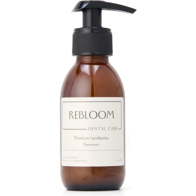 Afbeelding van ReBloom Care premium tandpasta pepermunt 120ml 120 poetsbeurten