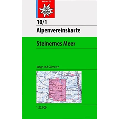 Afbeelding van Alpenvereinskarte Steinernes Meer walk+ski