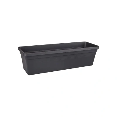 Afbeelding van Green basics balkonbak 60cm living black elho