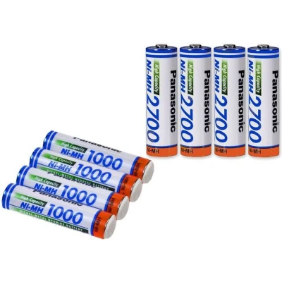 Afbeelding van Panasonic HR 3U + Akkubox Oplaadbare AA batterij (penlite) NiMH 2700 mAh 1.2 V 4 stuk(s)