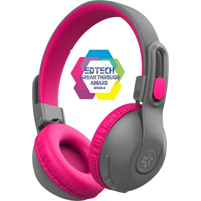 Afbeelding van JLab JBuddies Studio 2 Kinder Hoofdtelefoon Draadloos en Bedraad Bluetooth Koptelefoon Volume Safe 85dB/95dB 65 uur Afspeeltijd Blauw