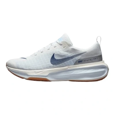Afbeelding van Nike Performance Zoomx Invincible RUN Hardloopschoenen voor op de weg, Heren, Maat: 46, White/blue void/blue tint/sail/gum med brown