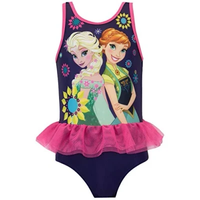 Afbeelding van Disney Badpak Frozen Meisjes, Blauw