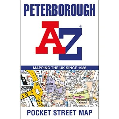 Afbeelding van Peterborough A Z Pocket Street Map