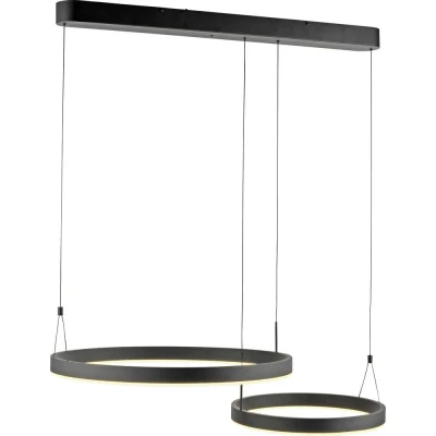 Afbeelding van Paul Neuhaus ESKO 2360 18 LED hanglamp vast ingebouwd 41 W Zwart