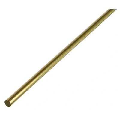 Afbeelding van Alberts 471125 rond buxus messing 1000 x 6 mm