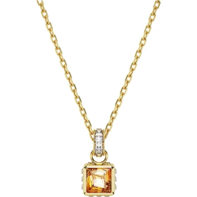 Afbeelding van Swarovski dames STILLA PEND YEL/GOS in de kleur Goud