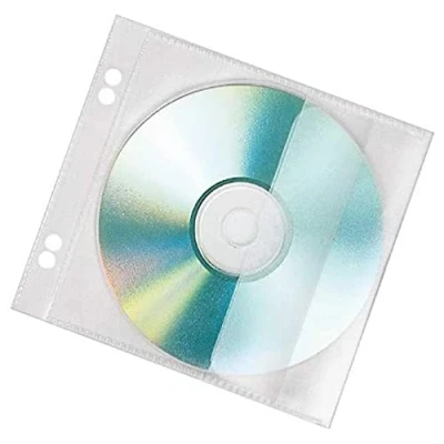 Afbeelding van Veloflex 4366000 behuizing met 1 schijf, transparant, polypropyleen (PP), 10 stuks (S))
