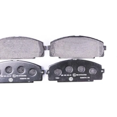Afbeelding van HELLA 8DB 355 016 921 Remblokkenset Niet geschikt voor slijtage waarschuwingscontact TOYOTA: Dyna Platform / Chassis, Hiace 4 Kasten, Bus