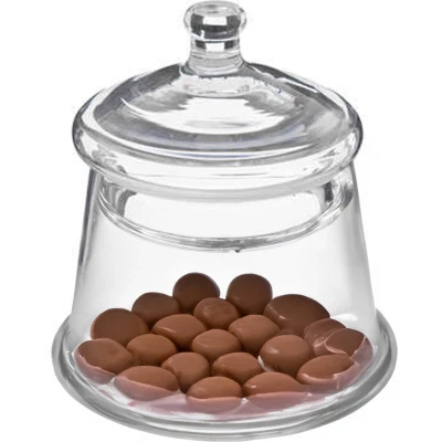 Afbeelding van Secret de Gourmet Voorraadpot snoeppot glas deksel 400 ml bonbonnieres