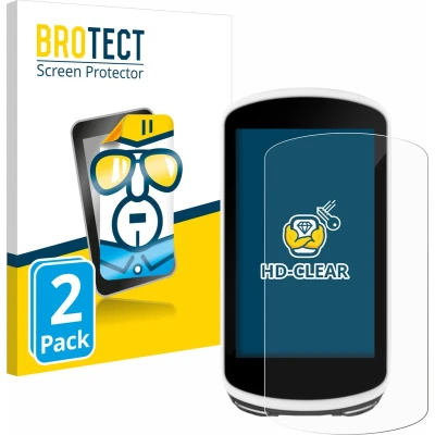 Afbeelding van BROTECT Screenprotector voor Garmin Edge 1030 Folie Beschermfolie transparant (2 Stuks)