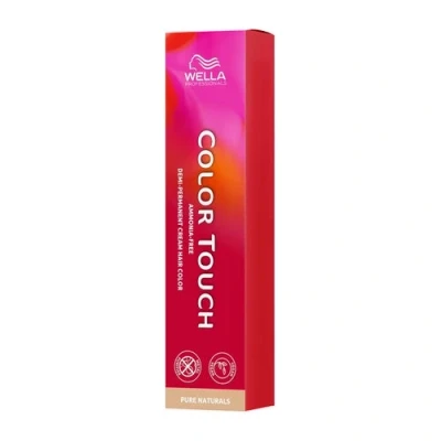 Afbeelding van Semi Permanente Kleur Wella Color Touch Plus Nº 4/0 60 ml
