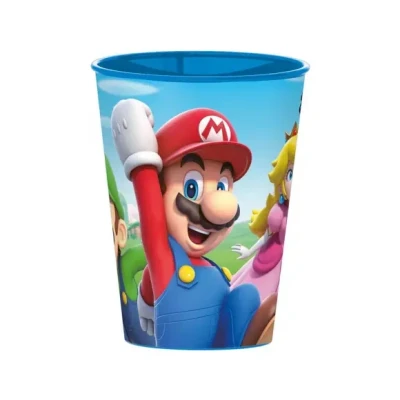 Afbeelding van Stor Beker Super Mario Junior 260 Ml Pvc Blauw