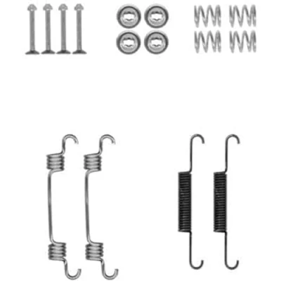 Afbeelding van HELLA 8DZ 355 202 001 Toebehoren, parkeerremschoen SSANGYONG: Rodius I, HYUNDAI: Elantra IV Saloon, KIA: Sportage III