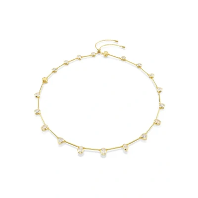 Afbeelding van Swarovski Dames Ketting goudkleurig