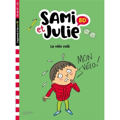 Image de Sami et Julie BD Fin de CP CE1 Le vélo volé