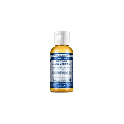 Afbeelding van Dr. Bronner&#039;s Gel Menthe poivrée Savon de Castille pur 18 en 1