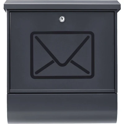 Afbeelding van BURG WÄCHTER Brievenbus Lucenta Powder Coated Steel antraciet