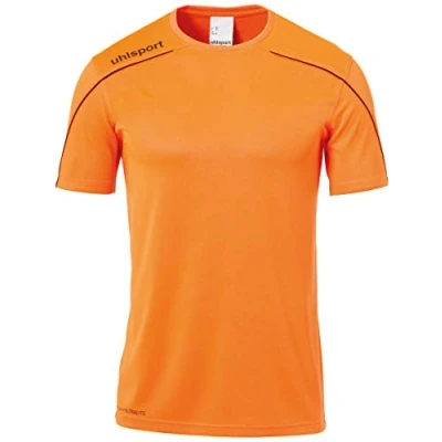 Afbeelding van Uhlsport Stream 22 Shirt Korte Mouw Kinderen Fluo Oranje / Zwart Maat: 164