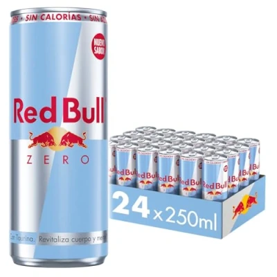 Afbeelding van Red Bull Energy Drink Zero Calories, wegwerpverpakking van 24 (24 x 250 ml)