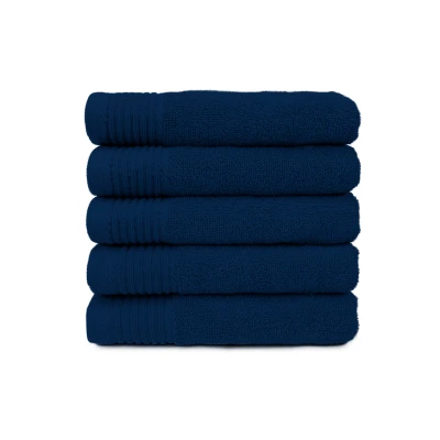 Afbeelding van 5 x The One Towelling handdoek Deluxe 70x140 Navy