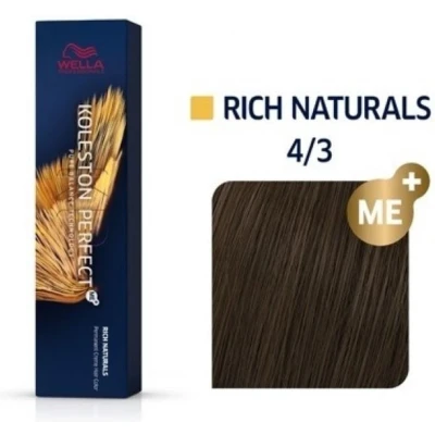 Afbeelding van Wella Koleston Perfect Rich Naturals 4/3 60ml Haibu by Kapperskorting.com