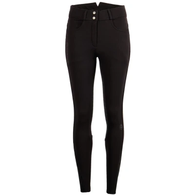 Afbeelding van Montar Megan Highwaist Fullgrip rijbroek zwart maat:40