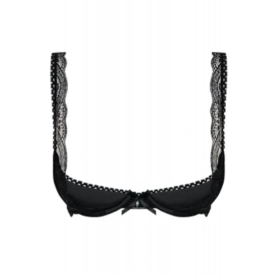 Afbeelding van Obsessive Miamor BH Met Kwart Cups Zwart