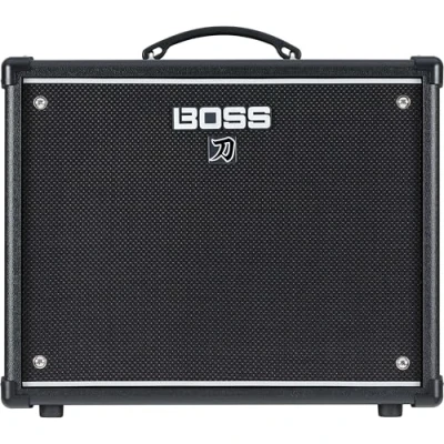 Image de BOSS Katana 50 Gen 3 Ampli guitare combo compact de watts Haut parleur spécial 12 pouces (30 cm) sons Tube Logic évolués d&#039;ampli Effets intégrés Connectique évoluée