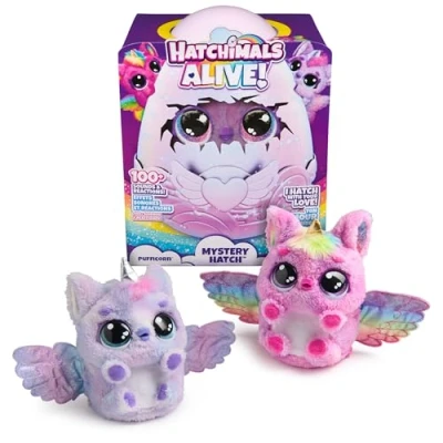 Image de Jeu électronique Hatchimals Pufficorn Alive Eclosion secrète