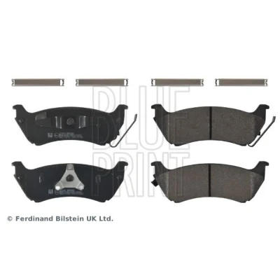 Afbeelding van BLUE PRINT ADU174275 Remblokkenset Achteras MERCEDES BENZ: ML Class